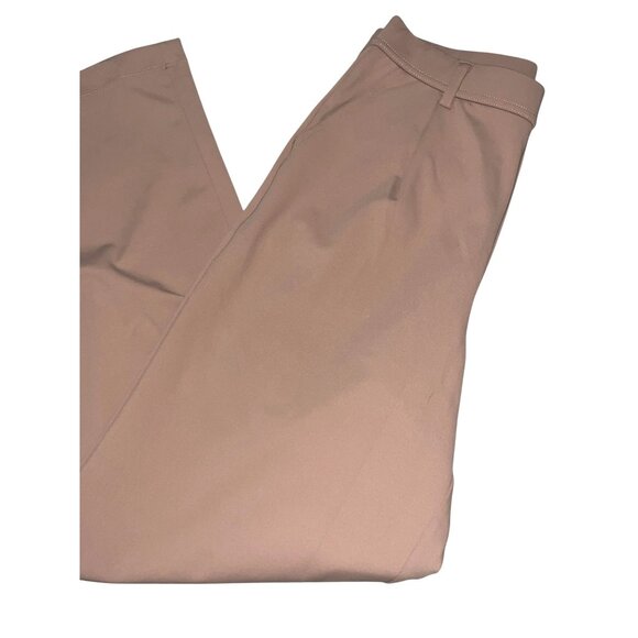 Halara High Waisted Plicated Side Pocket Straight Leg Work Pants Sz Small Beige - Picture 7 of 10